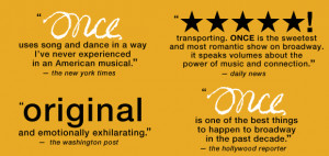 Once Critical Review and Journalist Quotes