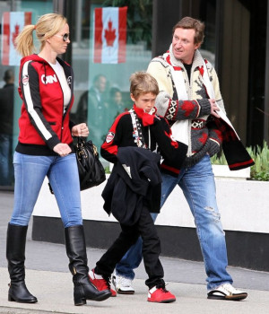 Gretzky, who is practically a god in Canada, kicked off the 2010 ...