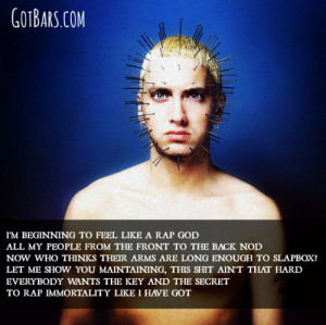 Eminem Rap God Quotes Eminem Rap God