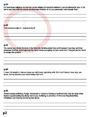 LOOKING FOR ALASKA Quotes Analyzer (by John Green)