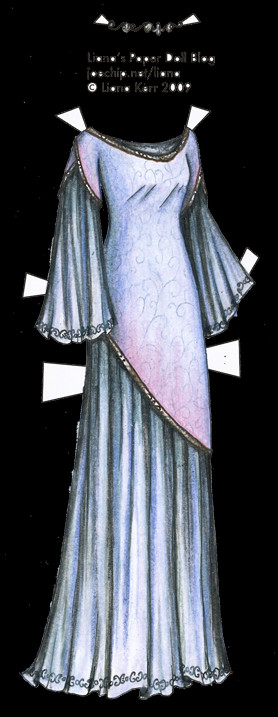 ordan's dress: colored-elf-gown-in-blues-and-