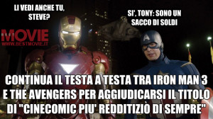 Box Office Italia Iron Man 3 raggiunge i 13 milioni di euro Il