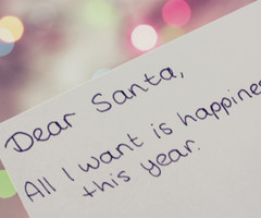 christmas, cute, dear santa, happiness, nice - inspiring picture on ...