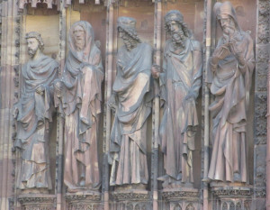 Old testament Prophets- Strasbourg CathedralInternational Gothic 1200 ...