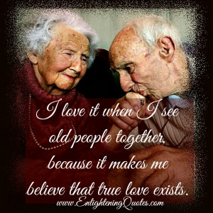 We don’t qualify as old because we are younger than we’ve ever ...