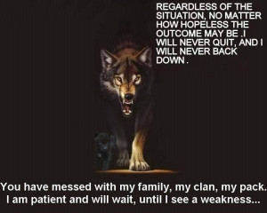... cvs will wolf family quotes lone wolf quotes sayings wolf pack badge