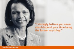 An example? Here’s what Condoleezza Rice says (she’s on slide #2 ...