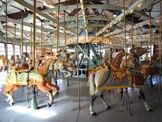 One of my fondest childhood memories was riding the carousel horse in ...