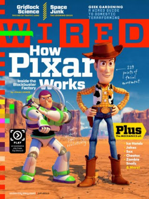The June issue of Wired magazine features Pixar and Toy Story 3 (read ...