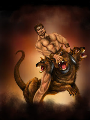 Hercules vs Cerberus