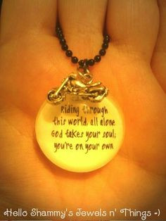 NEW! Sons of Anarchy Quote Necklace with Motorcycle Charm by ...