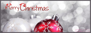 Facebook Timeline Red and White Christmas Balls Facebook Cover Happy ...