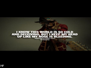 Lil Wayne Sayings Quotes Existence Be fond of Facebook Covers See in