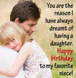 Happy Birthday Quotes and Wishes for Niece