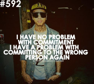 Rapper, tyga, quotes, sayings, life, wrong person