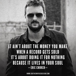 Eric Church ~ That's Damn Rock & Roll