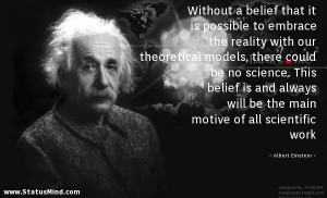 Famous Science Quotes Quote by: albert einstein