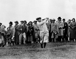 Photo of Gene Sarazen at Augusta