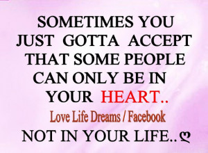 Sometimes you just gotta accept that some people can only ..