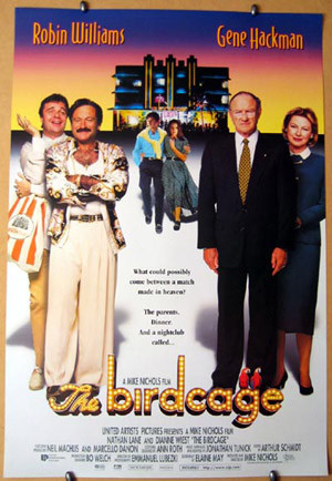 The Birdcage Starring Robin Williams and Nathan Lane