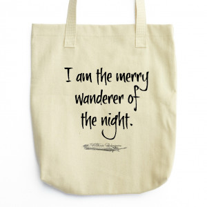 Shakespeare Tote Bag - Book Bag - Literary Quote Tote