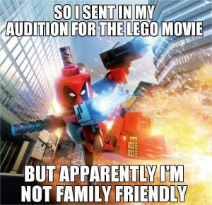 Deadpool and the LEGO movie