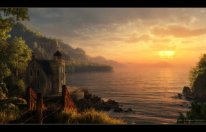 Romantic Sunset Angelicdevil