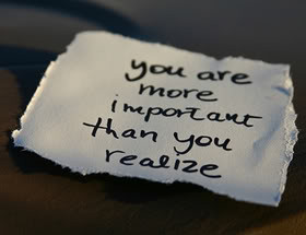 ... this Your Importance Self Worth Healthythoughts Inspirational picture