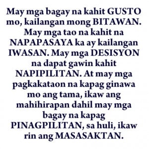 Collections of Tagalog Love Quotes Online :