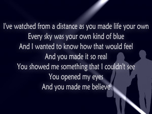 Crazier - Taylor Swift Song Lyric Quote in Text Image