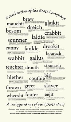 Scottish Dialect Tea Towel. Buy 2 of this design and get the third one ...
