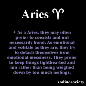 The fire of Aries is spontaneous and hot. It’s like a pile of dry ...