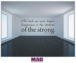 WALL STICKERS:::::Ghandi-Quote nr 2:::