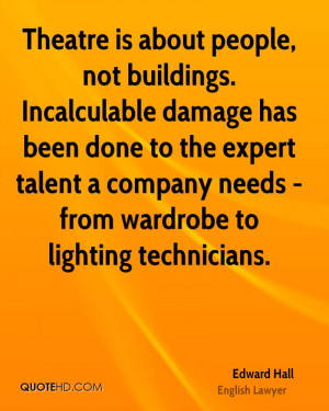 ... expert talent a company needs - from wardrobe to lighting technicians