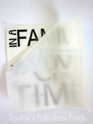 How to Use Clear Contact Paper to Transfer Vinyl