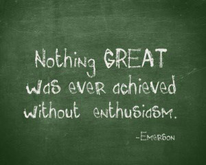 Enthusiasm...get some!