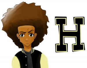Boondocks Huey Freeman Huey freeman by xdiamonx