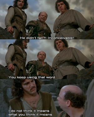 Best part in The Princess Bride