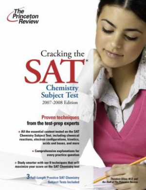 ... Education / Study Aids / SAT / Cracking the SAT Chemistry Subject Test