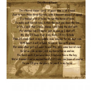 related pictures barrel racing poem by marco