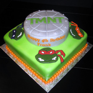 Ninja Turtle Cake | Teenage Mutant Ninja Turtles Birthday Cake ...