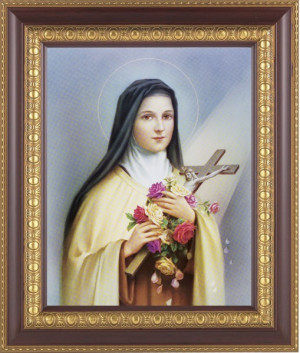 St. Therese Framed Print - #126 Frame
