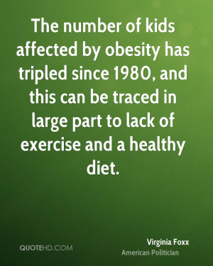 The number of kids affected by obesity has tripled since 1980, and ...