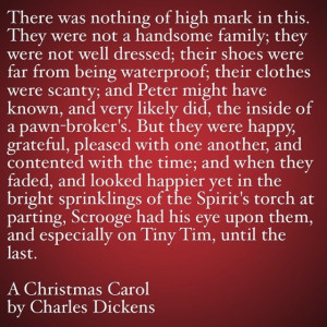 My Favorite Quotes from A Christmas Carol #30 – There was nothing of ...