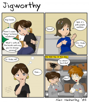 Asexual Art, Comics and Illustrations from Jigworthy!’s Comic Strip
