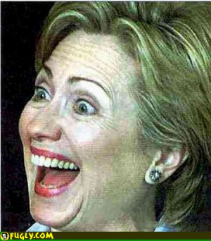 Hillary Clinton Scary Smile