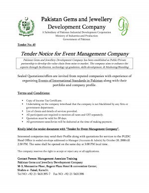 Event Management Quotations