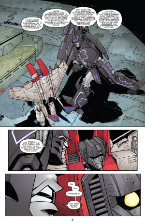... Megatron's spotlight issue. This is taking place before current events