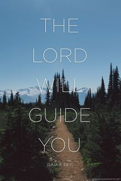 8x10 DIY Printable Christian Print - Isaiah 58:11