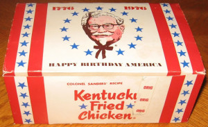 ... Vintage Kentucky Fries Chicken, Fried Chicken, Fast Food Restaurants